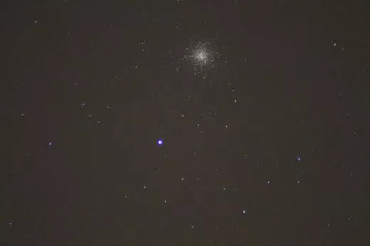 M13 mit SkyWatcher Evostar 150mm f/8 und EQ6