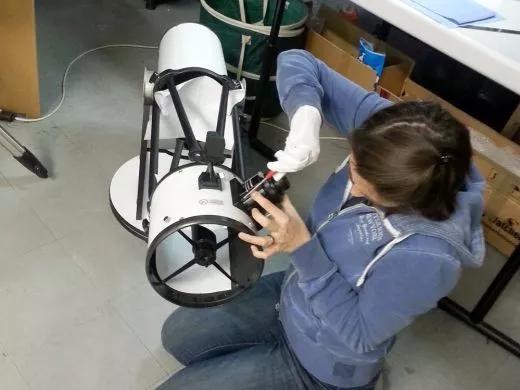 With a Newtonian, it is important that the geometry of the primary mirror, secondary mirror and focuser is correct.