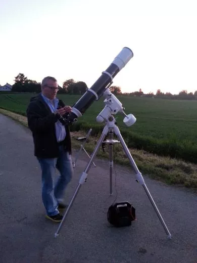 Here you can see us preparing for an observation course in Buchendorf.