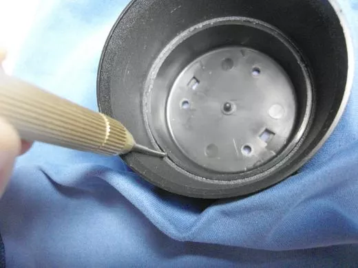Fastening secondary mirror of an SC (Schmidt Cassegrain), if loose