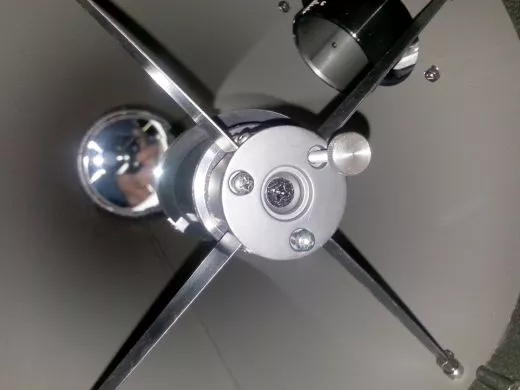 Newtonian adjustment is more comfortable/easier if you replace the secondary mirror adjustment screws with knurled screws