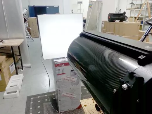 ​For the adjustment of RC (Ritchey-Chrtien) telescopes we use an illuminated surface.