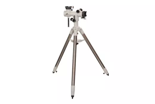 SkyTee II Azimutale Montierung mit Stativ und Feinverstellung inkl. 2x Prismenklemmen und Gegengewicht