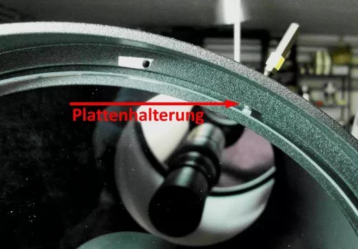 Reparatur & Reinigung einer C9.25 Schmidt-Platte