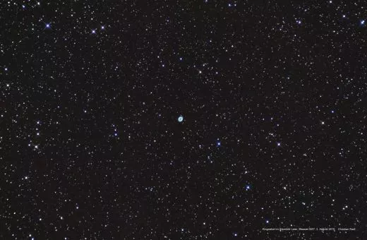 Ringnebel M57 in der Leier mit dem Kson Ekinox ED805.5 80mm f/5.5 440mm: