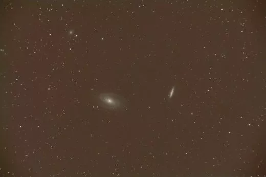 M81 / M82 mit TSAPO805 TS Photoline 80mm f6,25 und N-EQ6 SynScan Pro