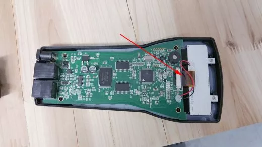 Fixing pixel errors on the display of hand controllers on GoTo mounts