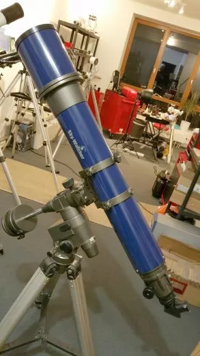 General overhaul of an old SkyWatcher 150/750 refractor