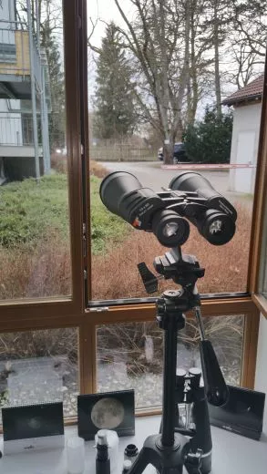 You can test binoculars and spotting scopes with us.