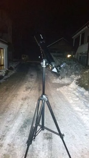 One of our fast spotting telescopes: