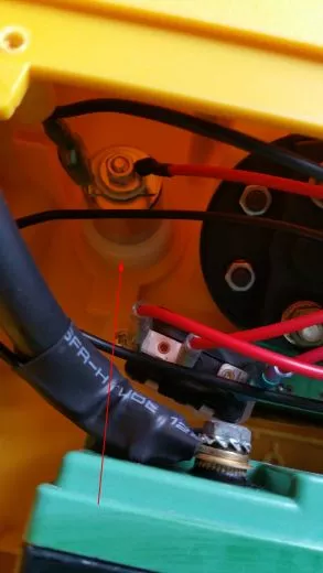 If the connection sockets for the cigarette lighter plugs for the jump start battery mounts have become loose...