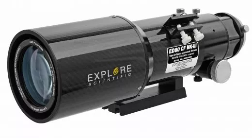 Explore Scientific ED APO 80mm f / 6 CF Mark III HEX Refractor Telescope