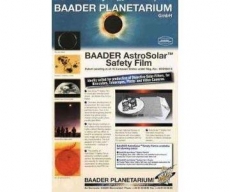 Baader 2459281 - AstroSolar filter film - Visual - A4-piece - for safe solar observation