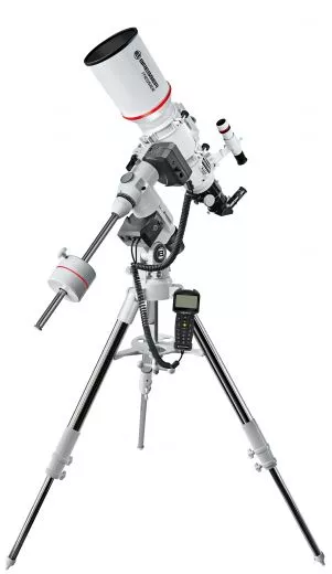 BRESSER MESSIER AR-102S / 600 refractor EXOS-2 GOTO mount HEXAFOC focuser telescope