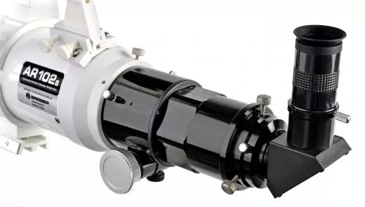 BRESSER MESSIER AR-102S/600 Refraktor EXOS-2 GOTO Montierung HEXAFOC OAZ Teleskop
