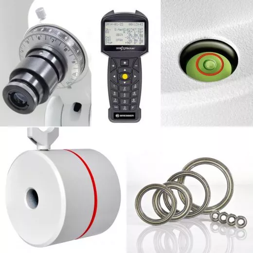 Bresser Messiert NT-203/1000 HEXAFOC EXOS-2 GOTO Newton-Teleskop auf Montierung
