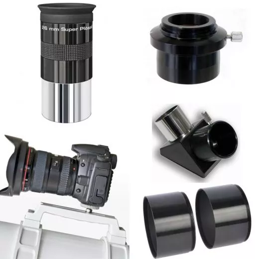BRESSER MESSIER AR-127S / 635 EXOS-2 / EQ5 HEXAFOC refractor telescope with mount