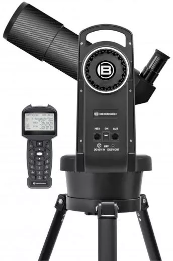 BRESSER AUTOMATIC 80/400 Refractor TELESCOPE with GoTo mount 80mm f / 5