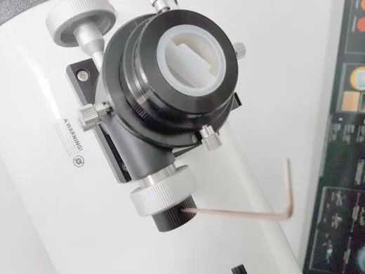 If the focuser runs out of round, or drags, or jams...