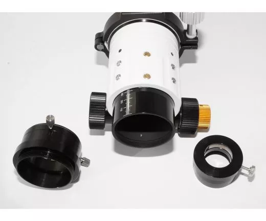 TS PHOTOLINE 80mm 560mm f/7 FPL53 Duplet-ED-APO Zahnstangen-Okularauszug Refraktor Teleskop