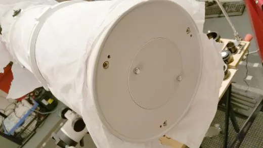 Die Justage des SkyWatcher MakNewton MN190 ist hnlich einfach wie bei einem Newton.