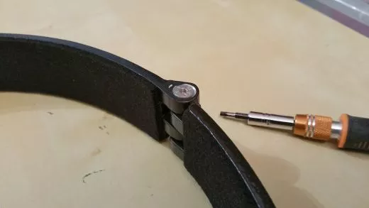Rotationsschellen aus zwei Rohrschellen fr Newton herstellen: