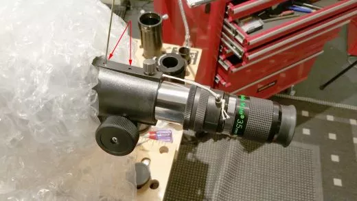 One reason we check telescopes before shipping is