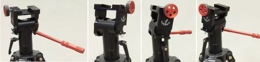 CVN-II Panoramenkopf Montierung von Lacerta mit 3/8 Zoll Stativ-Anschluss 10kg belastbar