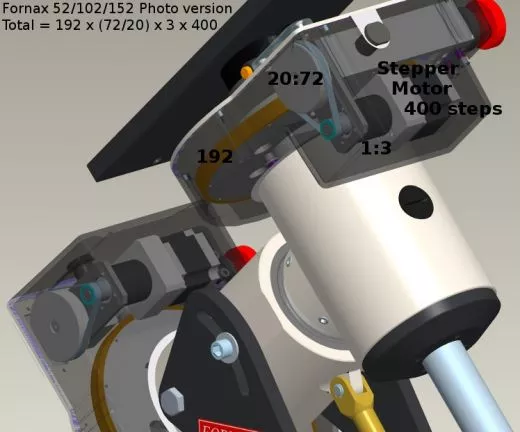 Fornax-52 mount up to 50kg