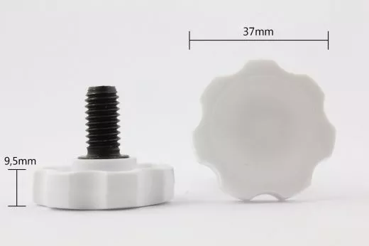1/4 und 3/8Zoll UNC Schrauben in verschiedenen Lngen und Kpfen. Auch Sterngriff und Rndel.