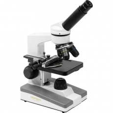 Biologisches Durchlichtmikroskop, monokular, mit Kamera, Achromat, bis 1534x, LED