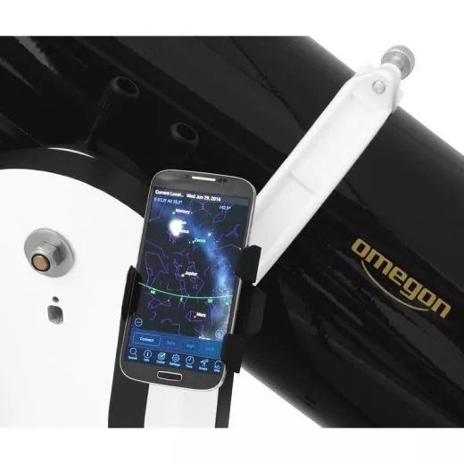 Omegon Dobson Teleskop N 203/1000 Push+ mit Verbindung zum Smartphone