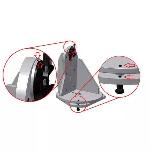 Omegon Dobson Teleskop N 203/1000 Push+ mit Verbindung zum Smartphone