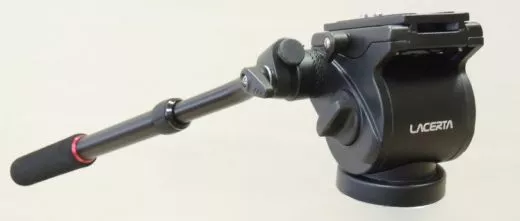 Lacerta Fluid Video Head (Hydraulically Damped Tripod Head) with 3/8 for Photo Tripods