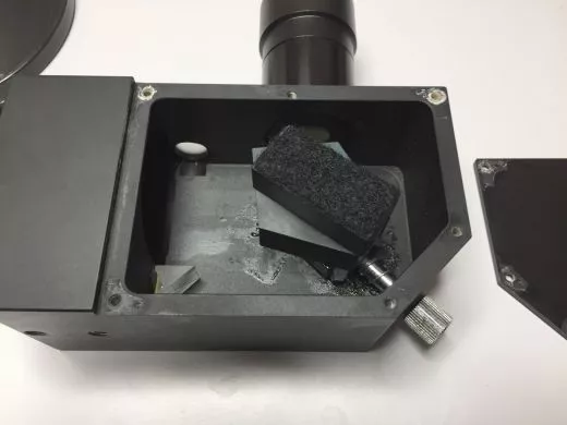 Reparatur der Fokussierung eines Coronado PST H-Alpha Sonnenteleskop