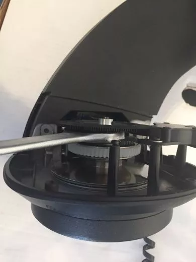Reparatur und einstellen SkyWatcher Star Discovery AZ GoTo Montierung: