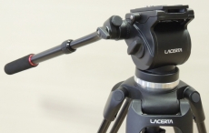 Lacerta TriLac35c - Carbon Fotostativ mit Fluid Videokopf