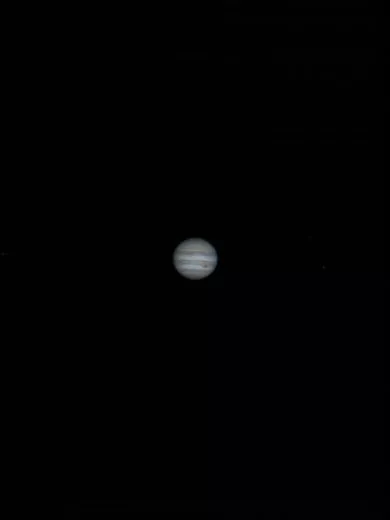 Eine Jupiter-Aufnahme mit dem 130er Apo, und 2-fach Barlow.