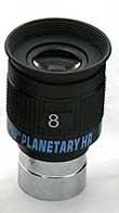 HR8 HR planetary eyepiece - 8mm focal length - 1.25 - 58 ° WW field Planetary ppp