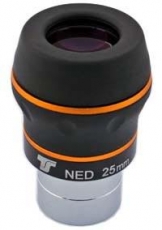 NED25 TS 1.25 ED eyepiece 25mm - 60  flat field of view - high contrast ppp