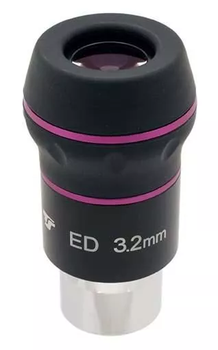 NED3 TS 1.25 ED eyepiece 3.2 mm - 60  flat field of view - high contrast ppp