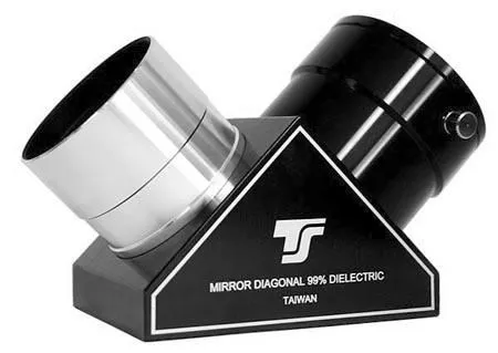 TS 2 Zenitspiegel 99% Reflektion Quarz Ringklemmung