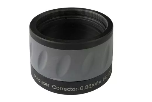 SkyWatcher 0.85x Brennweiten Reduzierer und Flattener fr Evostar 100 ED