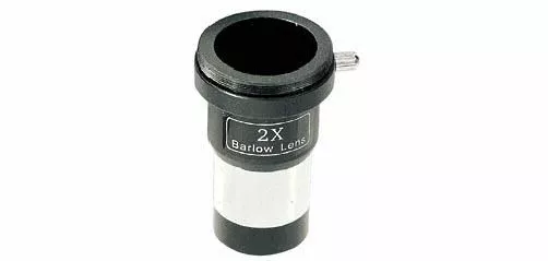 Barlow Linse Deluxe 2fach 1,25 mit T2 Gewinde Achromatische