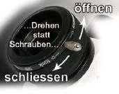 Baader 2 ClickLock Klemme fr 2 Schmidt Cassegrain SC-Gewinde Adapter