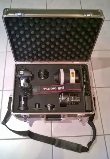Starway photo case and accessory case - flexible interior design