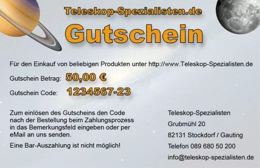 Geschenk - Gutschein ber 50,00 