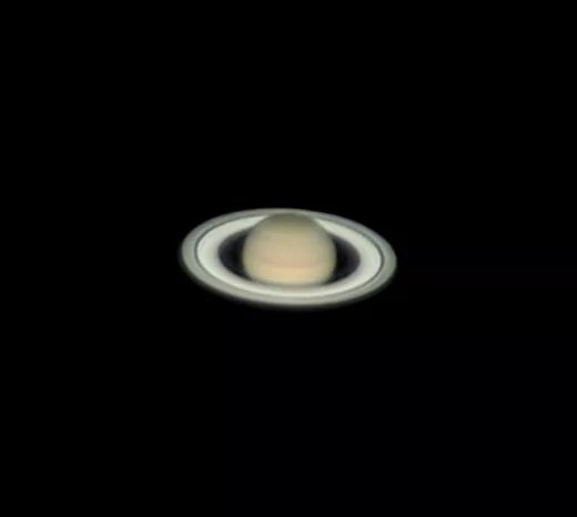 Ein Saturn mit Celestron C11 und SkyWatcher EQ6: