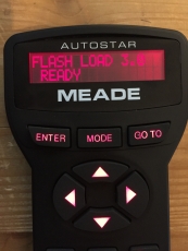Meade Autostar Handbox erfolgreich updaten bzw. upgraden