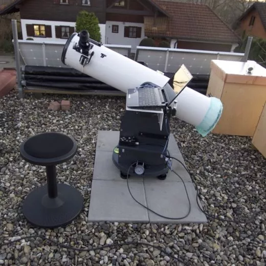 Conversion of a GSO 680 Dobson 8 200/1200mm telescope with GoTo to an observatory